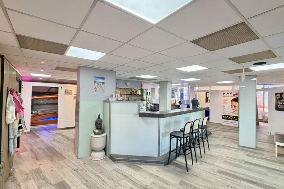 Modernes Kosmetik- & Sonnenstudio – Voll ausgestattet, sofort startklar, Gewerbeobjekt-miete, 3.576,00,€, 1140 Wien 14., Penzing