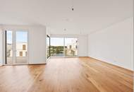 Meisterstück moderner Architektur: Penthouse mit 230m2 Terrasse & Wasserblick