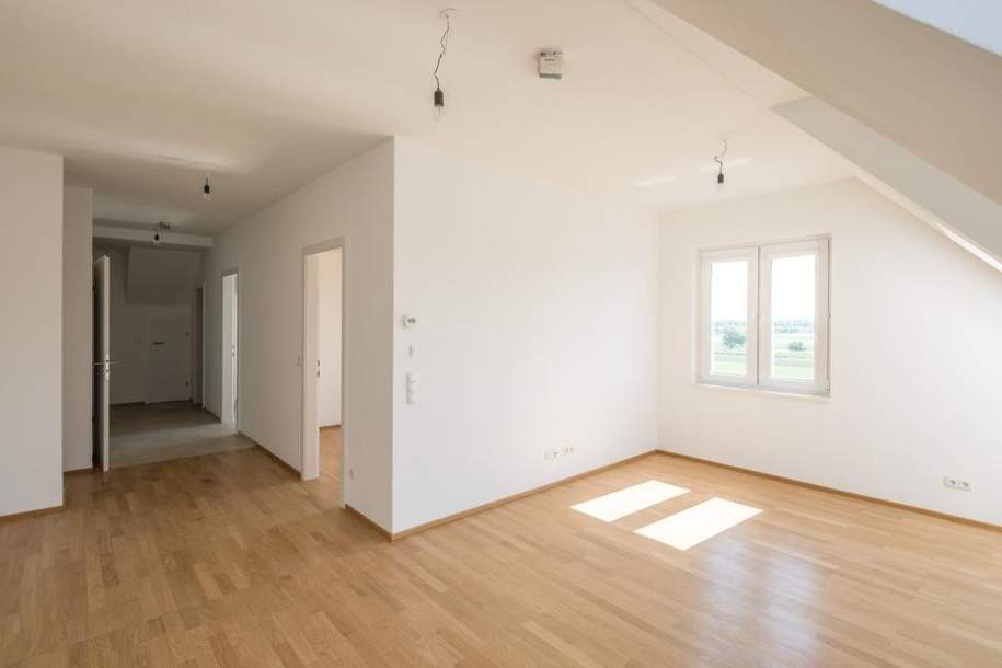 Sonnige Dachgeschosswohnung mit großem Balkon ++ RUSTENFELD SIEDLUNG, Wohnung-kauf, 359.000,€, 1100 Wien 10., Favoriten