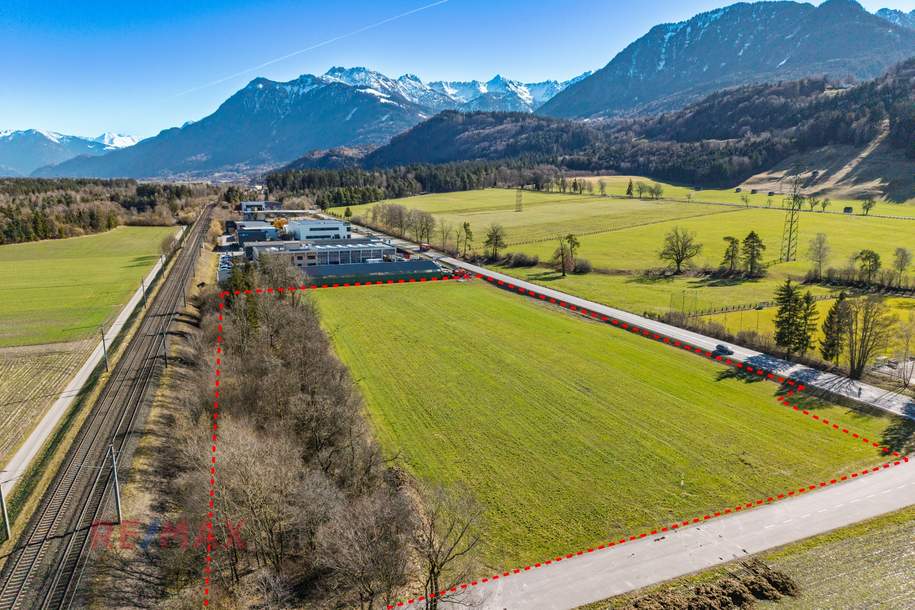 Planungssicheres Grundstück – Baurecht & bewilligtes Projekt, Grund und Boden-kauf, 6710 Bludenz
