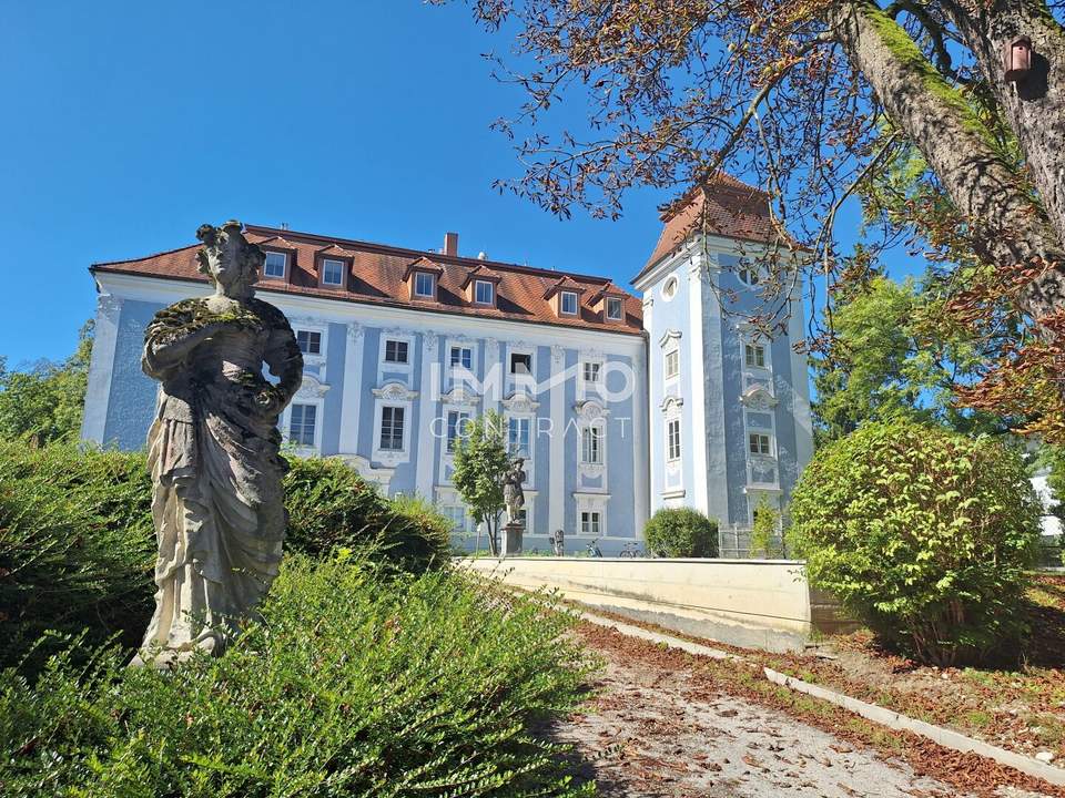 Schlossherr:in gesucht - elegante Schlosswohnung mit Turmzimmer zu verkaufen! (inkl. Garage)