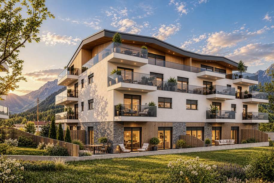 Baugenehmigtes Wohn- und Geschäftshaus mit 16 Einheiten, Grund und Boden-kauf, 990.000,€, 6393 Kitzbühel