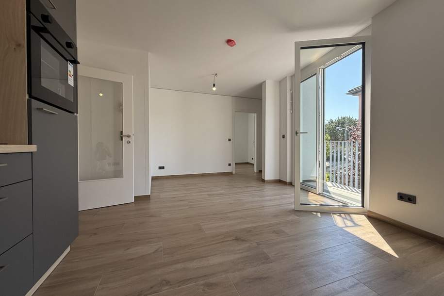 2-Zimmer-Erstbezug mit Balkon – Top-Lage &amp; bezugsfertig!, Wohnung-miete, 969,00,€, 1210 Wien 21., Floridsdorf