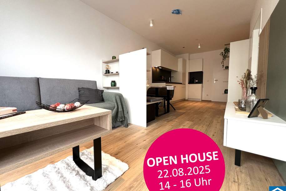 OPEN HOUSE AM FREITAG 22.08 von 14.00 Uhr bis 16.00 Uhr – Bulgariplatz 11 OHNE VORANMELDUNG, Wohnung-miete, 820,00,€, 4020 Linz(Stadt)
