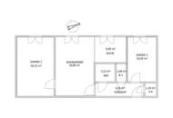 RENOVIERTES 3 ZIMMER MIETAPARTMENT, NÄHE KLINIK FLORIDSDORF / S-BAHN-SIEMENSSTRASSE MIT 2er-WG-EIGNUNG