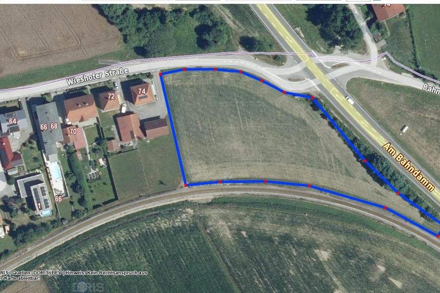 Gewerbegrundstück mit MB Widmung direkt an die Hauptstrasse B 137 angrenzend, Grund und Boden-kauf, 4631 Wels-Land