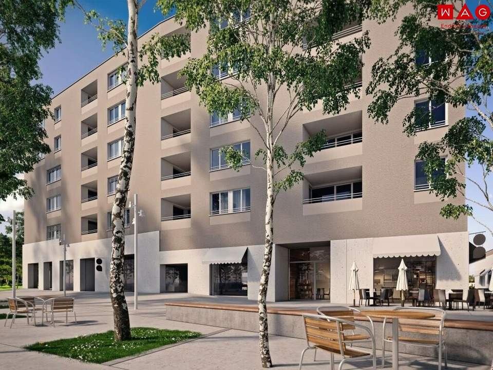 FORUM OED: NEUBAU - Geschäfts-/Büro-/Ordinationsfläche! Hohe Kundenfrequenz u. ein attraktives Gewerbeumfeld versprechen rosige Umsatzaussichten!