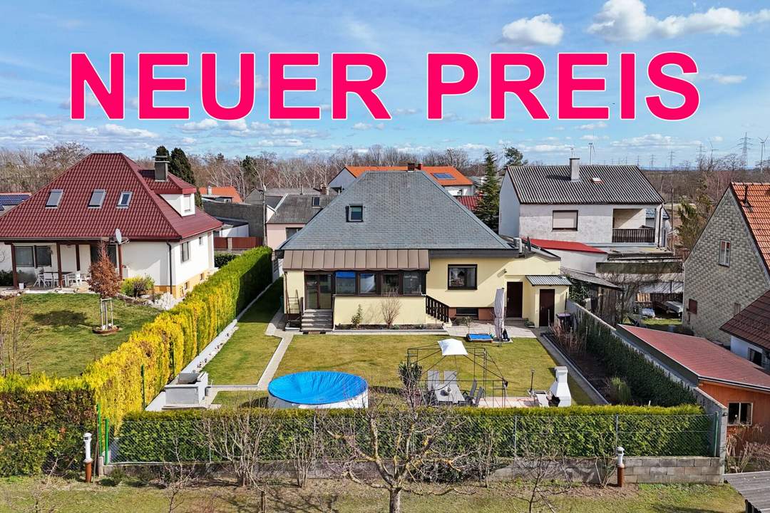 Modernisiertes Einfamilienhaus im südlichen Weinviertel Nähe Deutsch Wagram und Gänserndorf