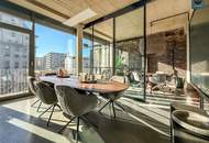 Lichtdurchflutetes Design Loft mit 2 Terrassen in der Brotfabrik Wien!