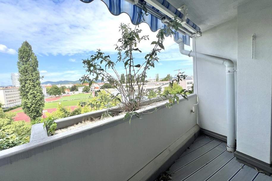 360 TOUR // BALKONWOHNUNG AN DER ALTEN DONAU, Wohnung-miete, 1.450,00,€, 1210 Wien 21., Floridsdorf