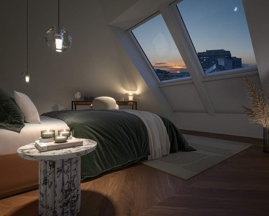 Helle Wohlfühloase mit Balkon