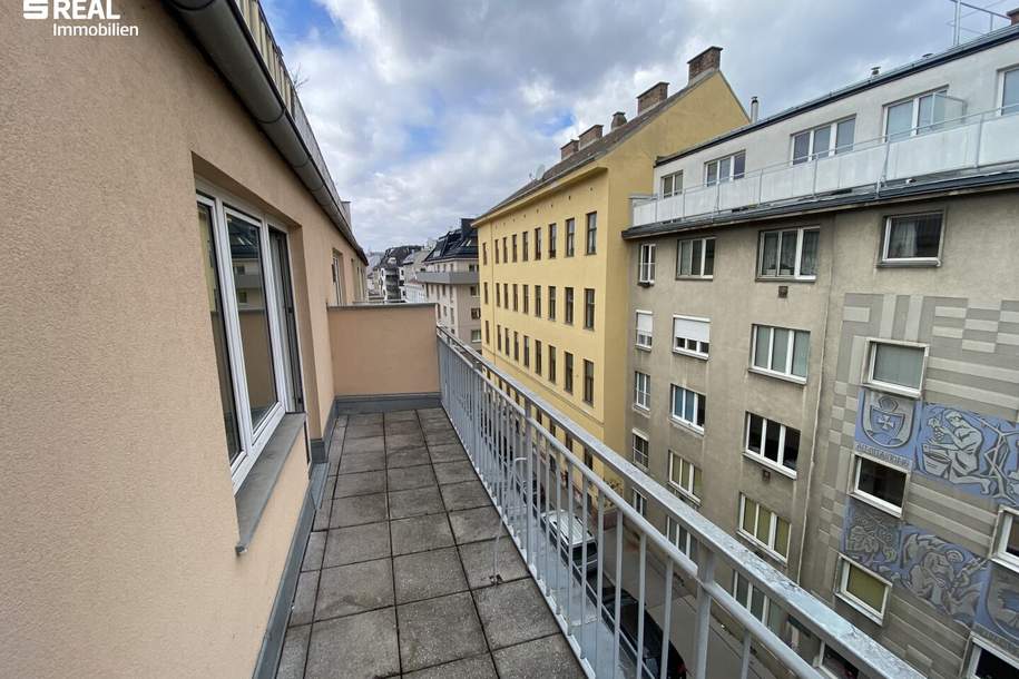 Entzückende Garconnière, ca. 9 m² Terrasse &amp; 6 m² Kellerabteil, Wohnung-kauf, 145.000,€, 1160 Wien 16., Ottakring