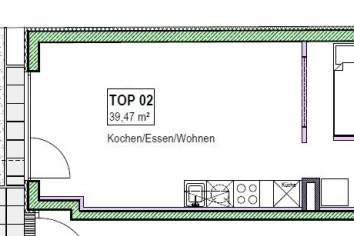Entzückende Garconniere mit Garten im 22. Bezirk, Wohnung-miete, 591,94,€, 1220 Wien 22., Donaustadt