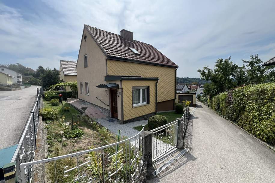 Liebenswertes Einfamilienhaus oberhalb des Donaualtarm in Wallsee, Haus-kauf, 274.900,€, 3313 Amstetten