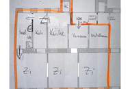 Fischgrät und Flügeltüren - Sanierte 3,5 Zimmer Wohnung