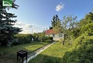 Sonniges Weitblick-Grundstück im Kleingarten in Breitensee auf Eigengrund mit ganzjährigem Wohnen!