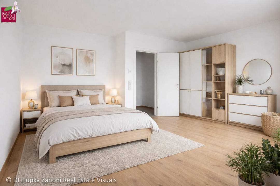 Attraktive 3-Zimmer-Neubauwohnung mit Balkon im 1. Dachgeschoss – ruhige Anlage mit 7 Einheiten