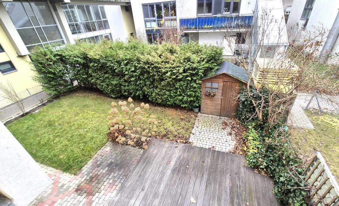 Hübsche Gartenmaisonette in Grünruhelage in Strebersdorf