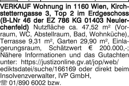 - 47,52 200.000,-, Wohnung-kauf, 200.000,€, 1160 Wien 16., Ottakring