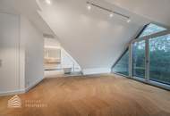 Exklusive Maisonette-Dachgeschosswohnung in prachtvoller Jahrhundertwendevilla