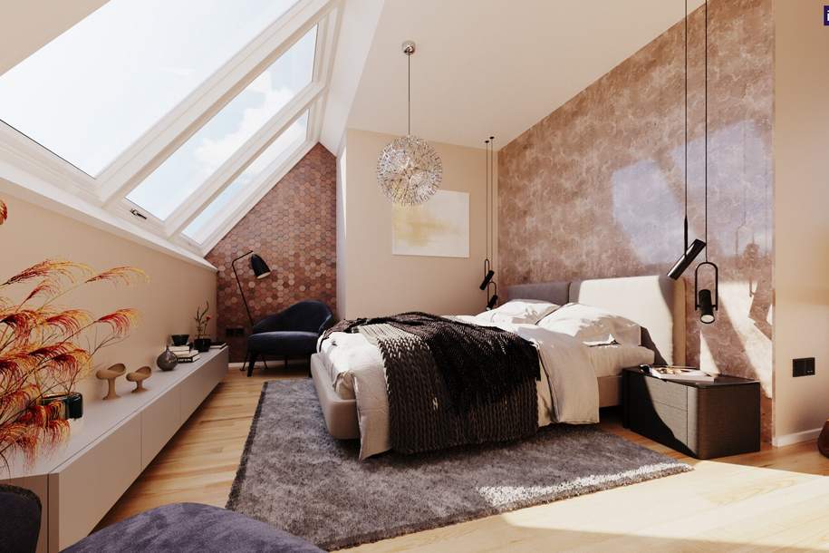 Die perfekte Kleinwohnung im Dachgeschoss mit Luftwärmepumpe! Hofseitiger Balkon + Ideale Raumaufteilung + Traumhaftes, rundum saniertes Altbauhaus! Schnell sein!!, Wohnung-kauf, 356.000,€, 1200 Wien 20., Brigittenau