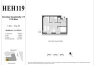 Seventeen Living - 1,5-Zimmer Investmenthit im 1- DG - gepflegter Neubau