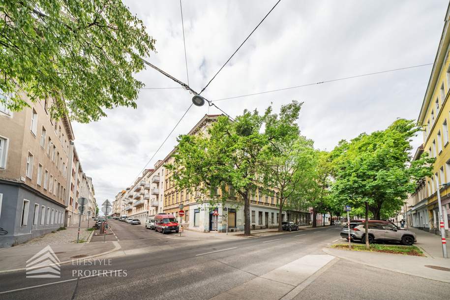 Sanierungsbedürftiges bestandsfreies Zinshaus mit Dachgeschoss, Nähe Thaliastraße, Gewerbeobjekt-kauf, 2.500.000,€, 1160 Wien 16., Ottakring