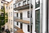 3-Zimmer Altbauwohnung mit hofseitigem Balkon | ERSTBEZUG nach Sanierung | Elterleinplatz u. neue U5 in Gehweite