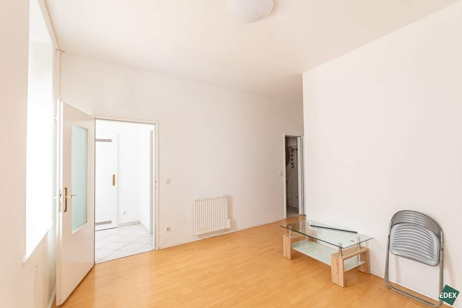 Sanierungsobjekt: 1-Zimmer-Wohnung I ca. 39 m² I nahe U3/U6 Westbahnhof, Wohnung-kauf, 129.000,€, 1150 Wien 15., Rudolfsheim-Fünfhaus