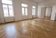 MÖLLWALDPLATZ, U1-Nähe, 133 m2 Altbau mit Loggia, 3 Zimmer, Extraküche, 2 Loggia, Wannenbad, Parketten, 1. Liftstock