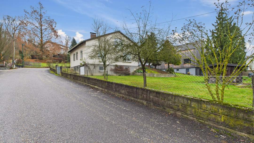 Traumhaftes Grundstück mit Haus in bester Lage in Wilhering