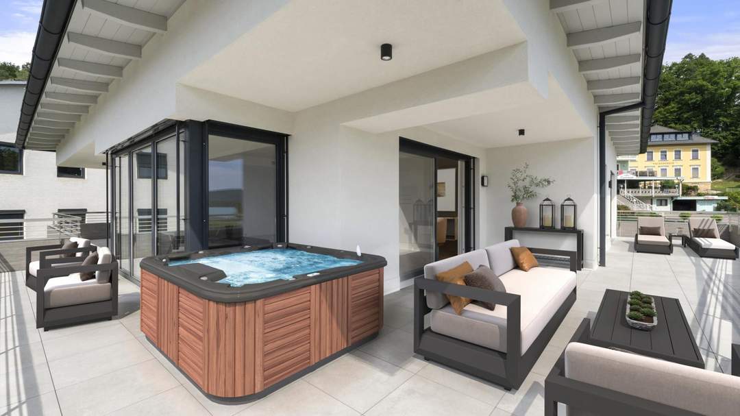 Everyday Luxury - SEEBLICK - Penthouse mit Einliegerwohnung direkt am Wörthersee
