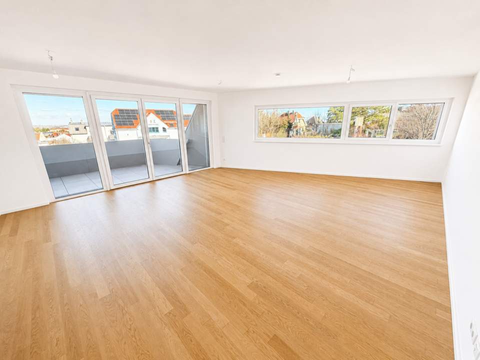 Raum zum Leben, Platz zum Durchatmen - moderne 3-Zimmer-Wohnung mit Balkon