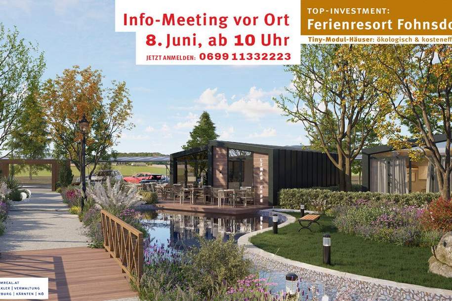 INVESTMENT: Ferienresort Red Bull Ring Zeltweg - Fohnsdorf ** INFO-MEETUP 8. Juni **, Haus-kauf, 195.000,€, 8753 Murtal