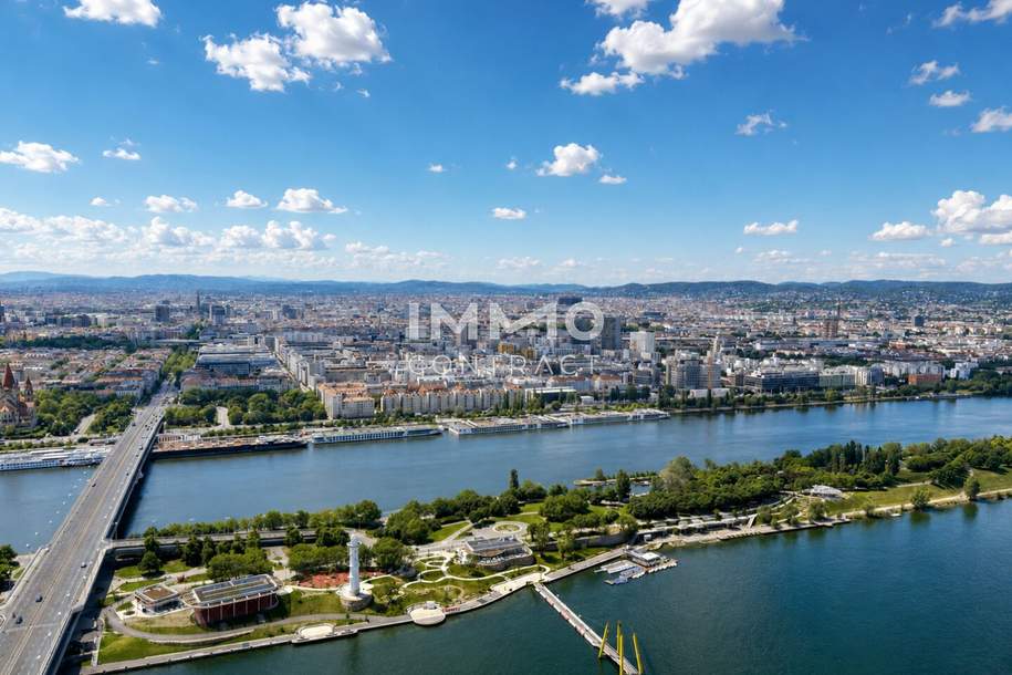 Premium-Apartment in DC2 Tower: Sonnenuntergang genießen - Erstbezug, Wohnung-miete, 1.100,00,€, 1220 Wien 22., Donaustadt