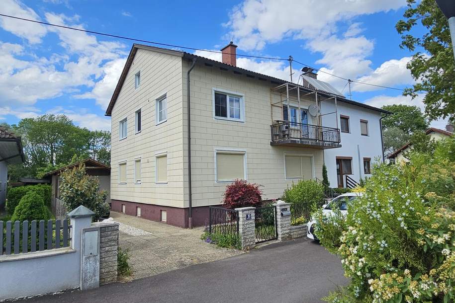 Einfamilienhaus in gekuppelter Bauweise mit 2 Wohneinheiten in Ansfelden Freindorf, Haus-kauf, 429.000,€, 4052 Linz-Land