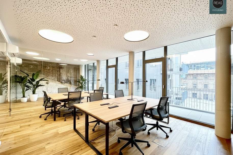 Sehr gut ausgestattetes Loft mit 2 Terrassen in der Brotfabrik Wien!, Gewerbeobjekt-miete, 2.320,49,€, 1100 Wien 10., Favoriten