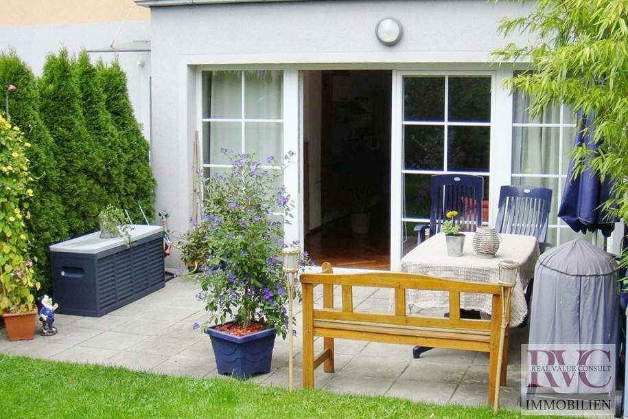Stadtwohnung in Maxglan mit Gartenidylle – 3-Zi-Wohnung direkt an der Glan - eigener Parkplatz inkl., Wohnung-miete, 1.800,00,€, 5020 Salzburg(Stadt)