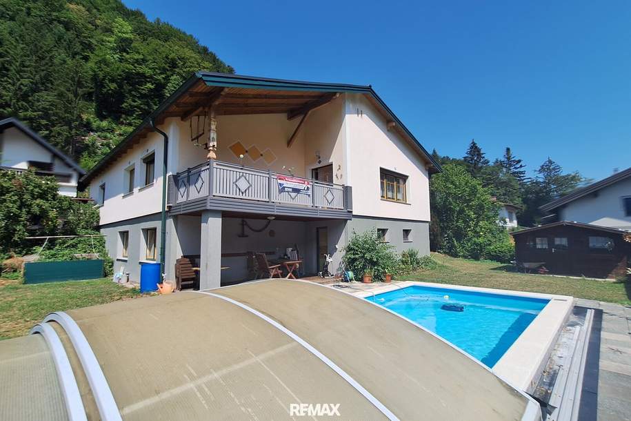 Großzügiges Wohnhaus mit Pool in St. Veit an der Gölsen, Haus-kauf, 395.000,€, 3161 Lilienfeld