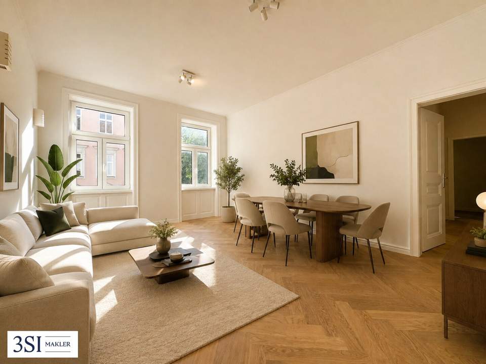 Hochwertig saniert &amp; sofort bezugsbereit – 3 Zimmer in begehrter Lage