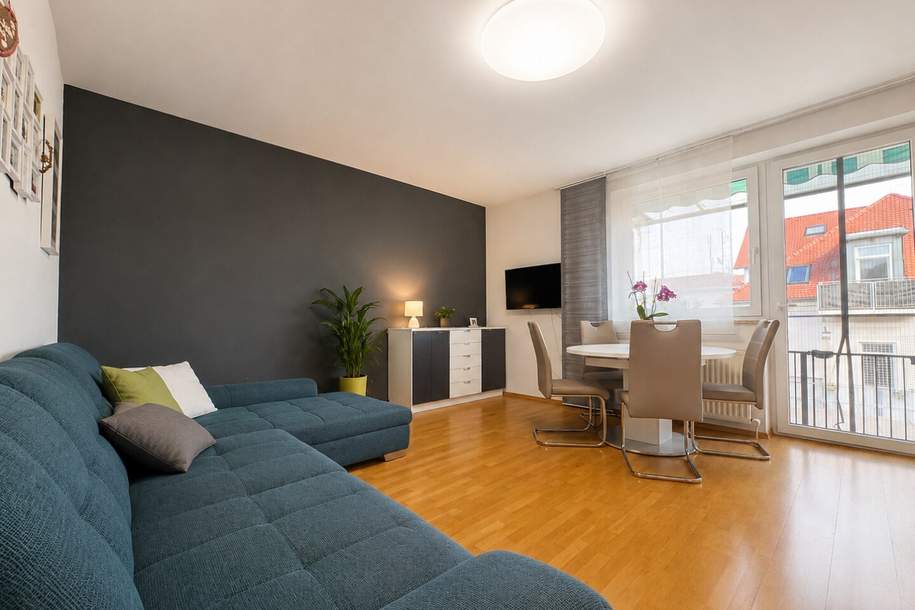 2-Zimmer-Wohnung mit Südbalkon und Tiefgaragenplatz in Graz, Wohnung-kauf, 179.000,€, 8051 Graz(Stadt)