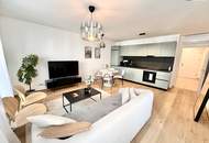 REDUZIERT! Sofort Bezugsfertig in Bestlage! Traumhafte Dachgeschosswohnung mit Loggia und Panoramafenster ++ Weitblick über Wien ++ Komplett Eingerichtet ++ Dachgeschossneubau aus 2021 ++ Auch für Anleger!!!