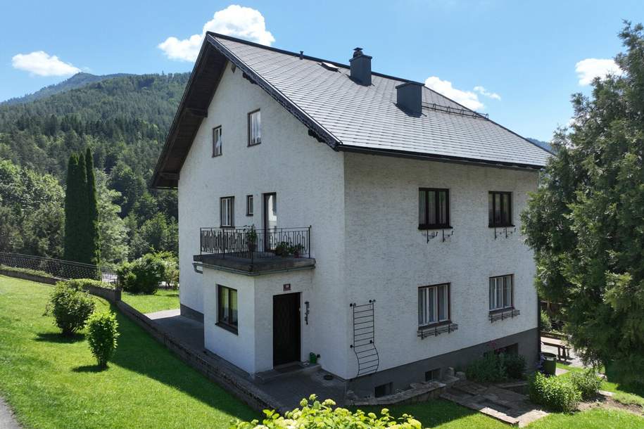 Haus in Sonnenlage mit Garten und Ausblick in Lunz am See, Haus-kauf, 198.000,€, 3293 Scheibbs