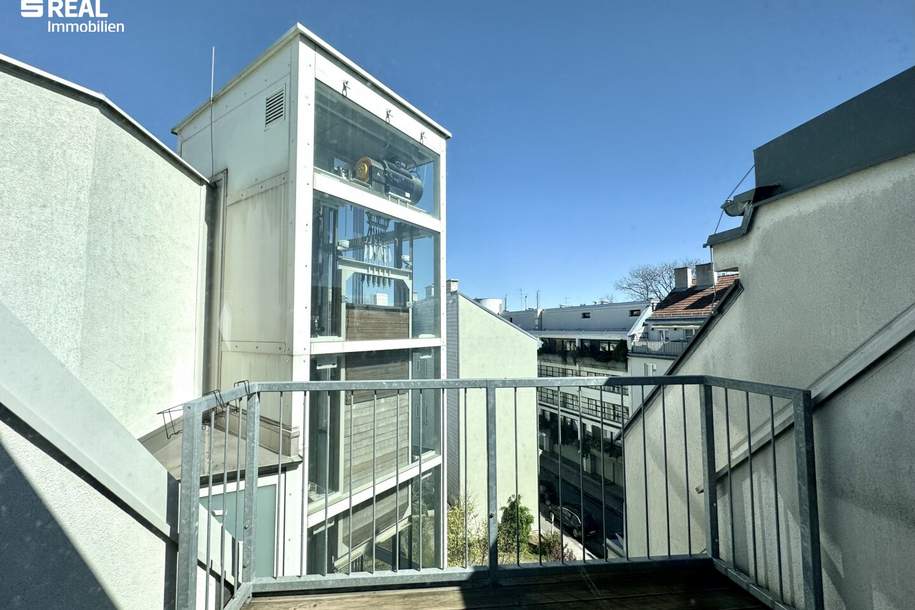 attraktives Wohnen im DG mit Terrasse - klimatisiert, Wohnung-miete, 1.598,95,€, 1190 Wien 19., Döbling