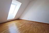 TERRASSENHIT, UNBEFRISTET, 84 m2 Dachgeschoß mit 64 m2 Terrasse, Wohnküche, 2 Zimmer, Wannenbad, Parketten, Fernblick, Holbeingasse