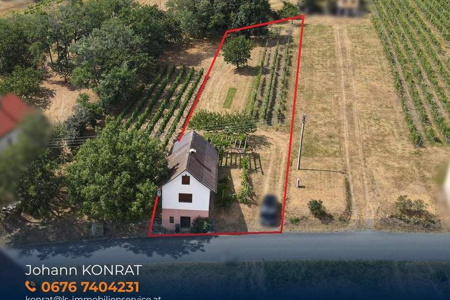 Charmantes Kellerstöckl in sonniger Ruhelage mit Fernblick bis in die Ungarische Tiefebene – mitten im Weingebirge von Rechnitz, Haus-kauf, 98.000,€, 7471 Oberwart