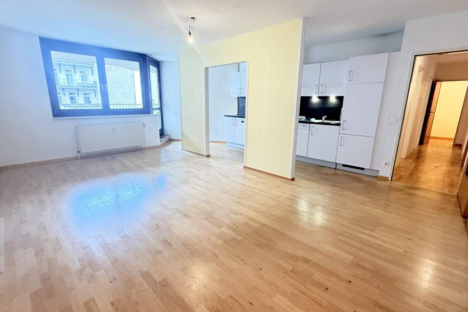 Großzügig geschnittene 2-Zimmer-Neubauwohnung mit 34m² Terrasse/Loggia!, Wohnung-miete, 1.550,00,€, 1160 Wien 16., Ottakring