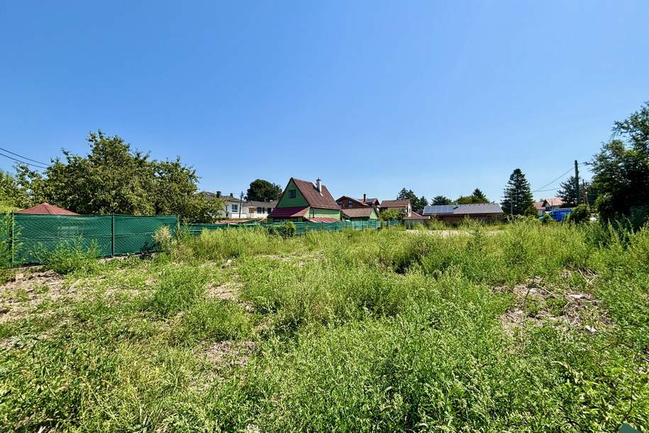 Attraktives Baugrundstück in ruhiger Einfamilienhausgegend, Grund und Boden-kauf, 647.900,€, 1210 Wien 21., Floridsdorf