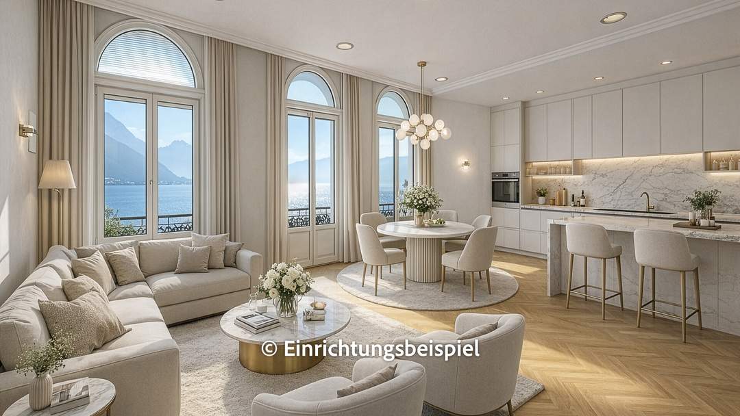 Freizeitwohnsitz-Altbaujuwel in erster Seereihe