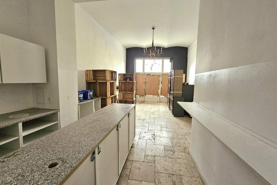 Gewerbeobjekt in guter Frequenzlage- zusätzlich großzügiger Weinkeller möglich, Gewerbeobjekt-miete, 950,00,€, 2340 Mödling